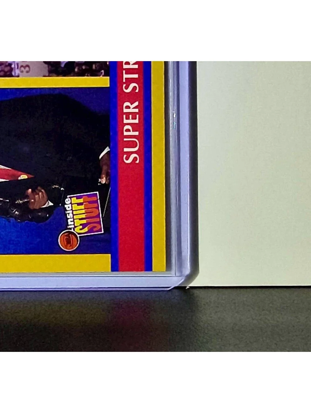 Michael Jordan Magic Johnson 1990-91 NBA Hoops Super Streaks #385 Card Bulls
